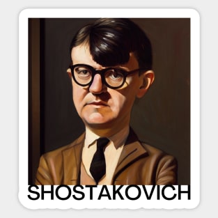 SHOSTAKOVICH Sticker